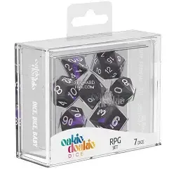 Oakie Doakie Dice Set Enclave Amethyst