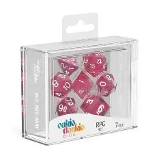 Oakie Doakie Dice Set Speckled Pink Oakie Doakie Dice Set Speckled Pink