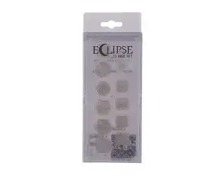 Eclipse 11 Dice Set Arctic White