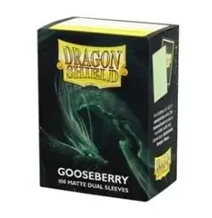 Dragon Shield Dual Sleeves Gooseberry Matte