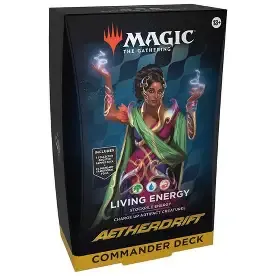 Magic the Gathering Commander Deck Aetherdrift Living Energy