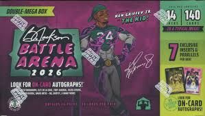 2026 Bo Jackson Battle Arena Griffey Jr Edition Double Mega Box