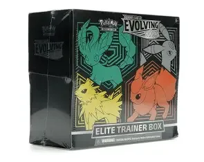 Pokemon Evolving Skies Elite Trainer - Flareon w/acrylic