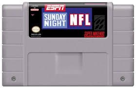 ESPN Sunday Night NFL - Super Nintendo - CART ONLY
