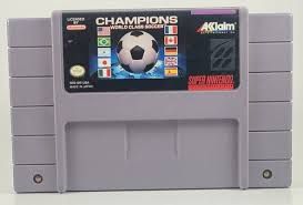 Champions World Class Soccer - Super Nintendo - CART ONLY