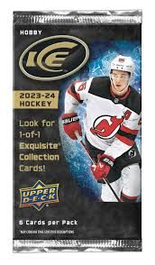 2023-24 NHL Upper Deck Ice Hobby Pack
