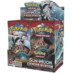 Pokemon Crimson Invasion Booster Box w/acrylic