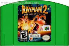 Rayman 2 The Great Escape - Nintendo 64 - CART ONLY