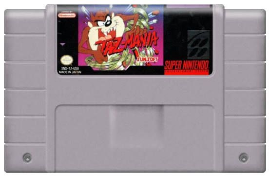 Taz-Mania - Super Nintendo - CART ONLY