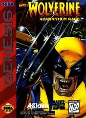 Wolverine Adamantium Rage - Sega Genesis - NO MANUAL