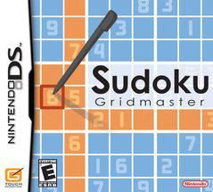 Sudoku Gridmaster - Nintendo DS - CART ONLY