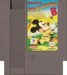 Mickey's Safari in Letterland - NES - CART ONLY