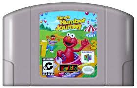 Elmo's Number Journey - Nintendo 64 - CART ONLY