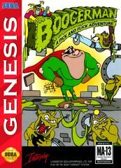 Boogerman A Pick and Flick Adventure - Sega Genesis - NO MANUAL