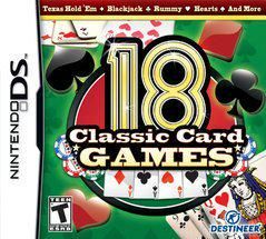 18 Classic Card Games - Nintendo DS - CART ONLY