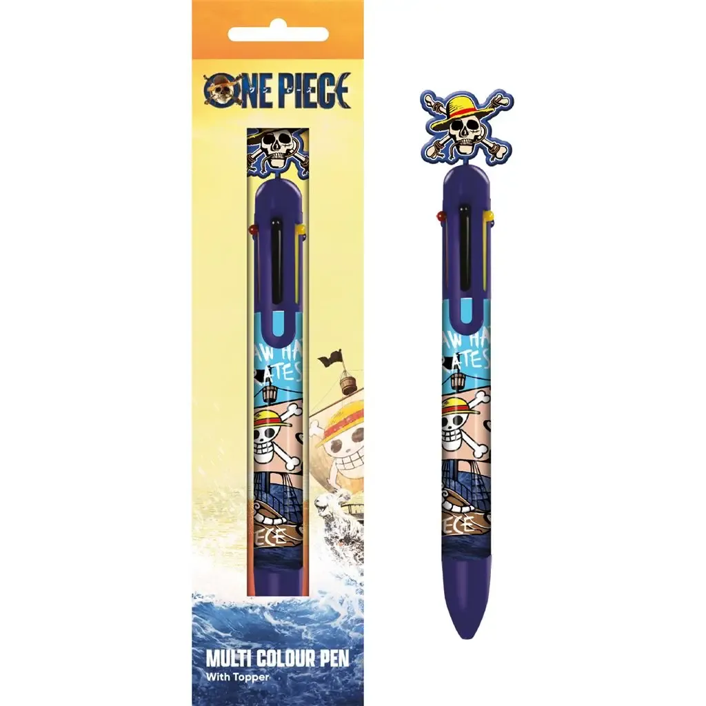 One Piece Multi Colored Pen