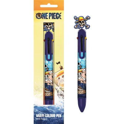 One Piece Multi Colored Pen