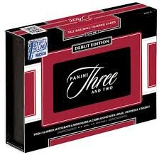 2022 MLB Panini Three and Two Hobby Box
