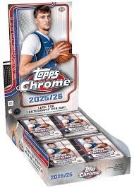 2025-26 NBA Topps Chrome Hobby Pack