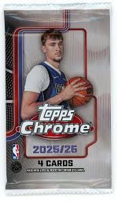 2025-26 NBA Topps Chrome Blaster Pack