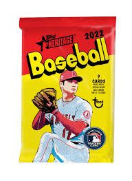 2022 MLB Topps Heritage Hobby Pack