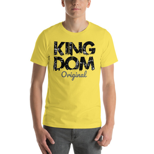 Kingdom Original Mens Yellow T-Shirt