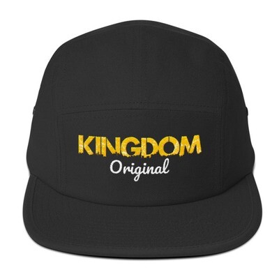 Kingdom Original Black Five Panel Cap
