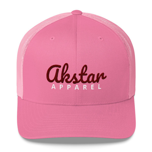 AkStar Signature Ladies Pink Trucker