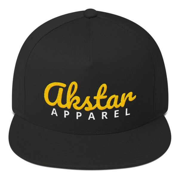 AKStar Signature Black Snapback Cap