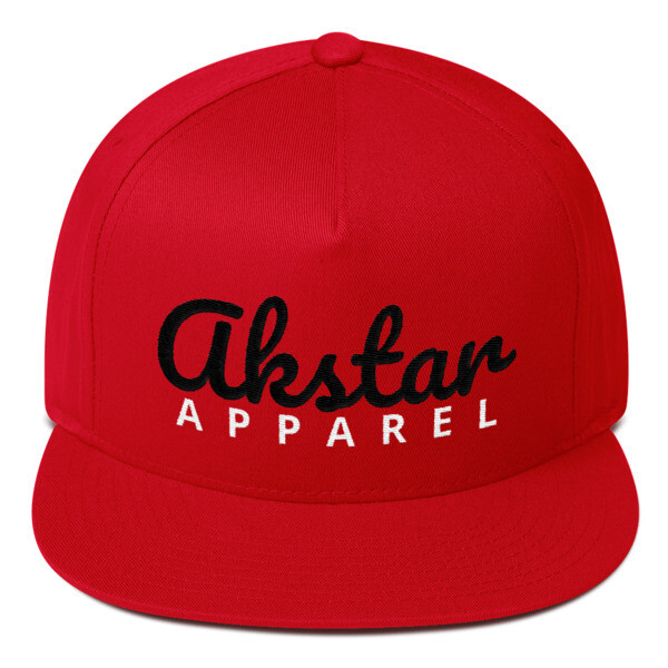 AKStar Signature Red Snapback Cap