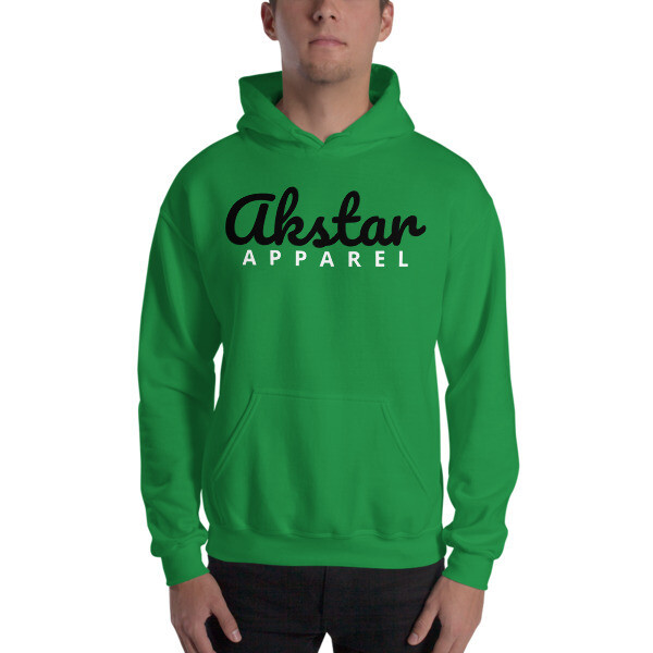 AKStar Signature Green Hooded Sweatshirt