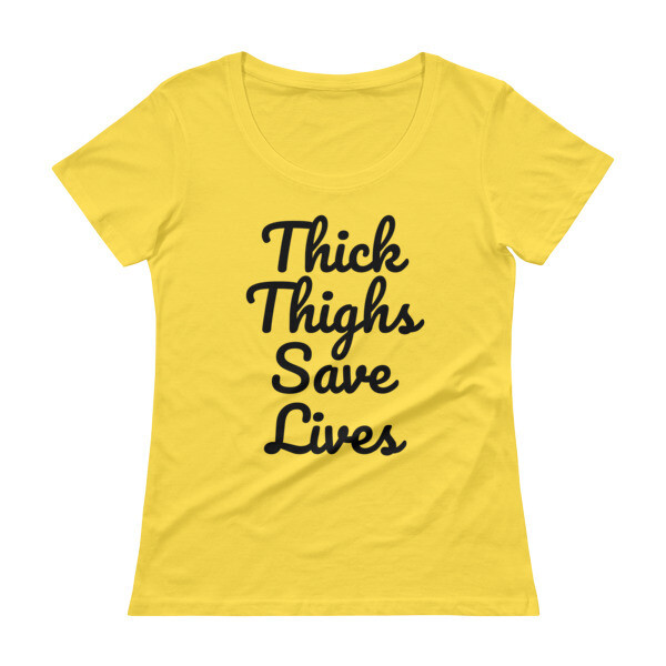 Thick Thighs Womens T-Shirt