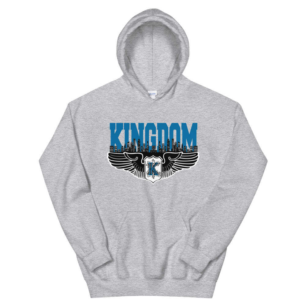 Kingdom Logo  Hoodie, Size: S