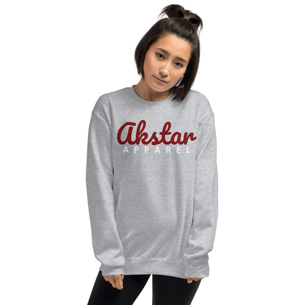 AKSTAR Signature Sweatshirt Grey L, Size: S
