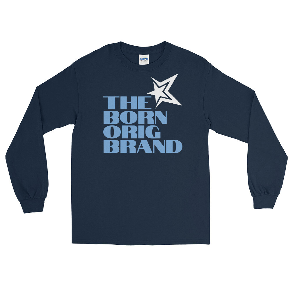 Born Original Brand Men’s LS Shirt Navy