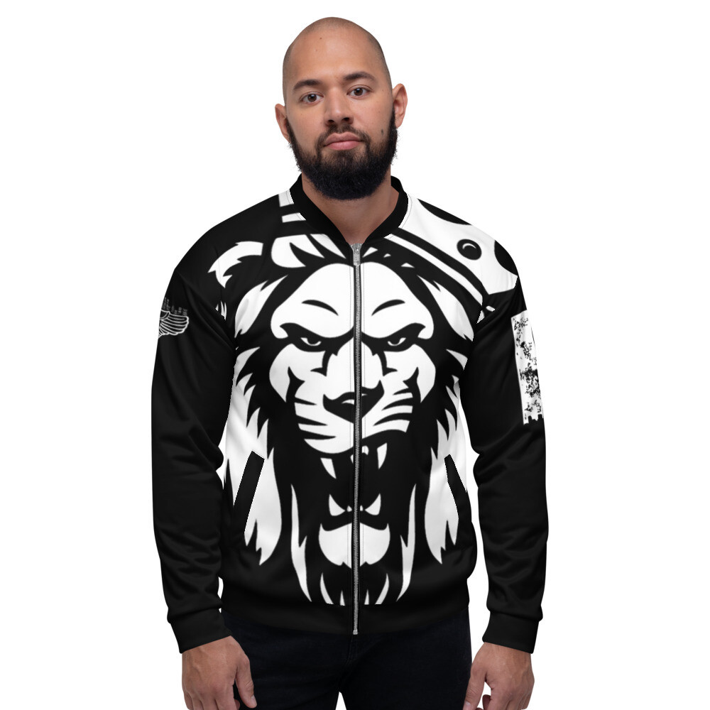 The KING Black Bomber Jacket, Size: XS