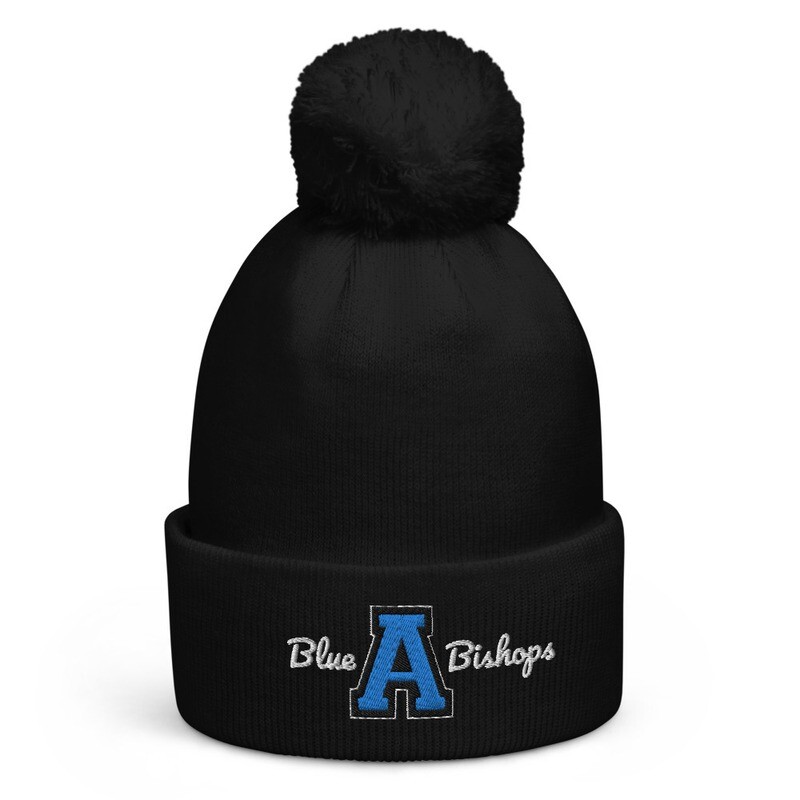 Blue Bishops Unisex Pom beanie