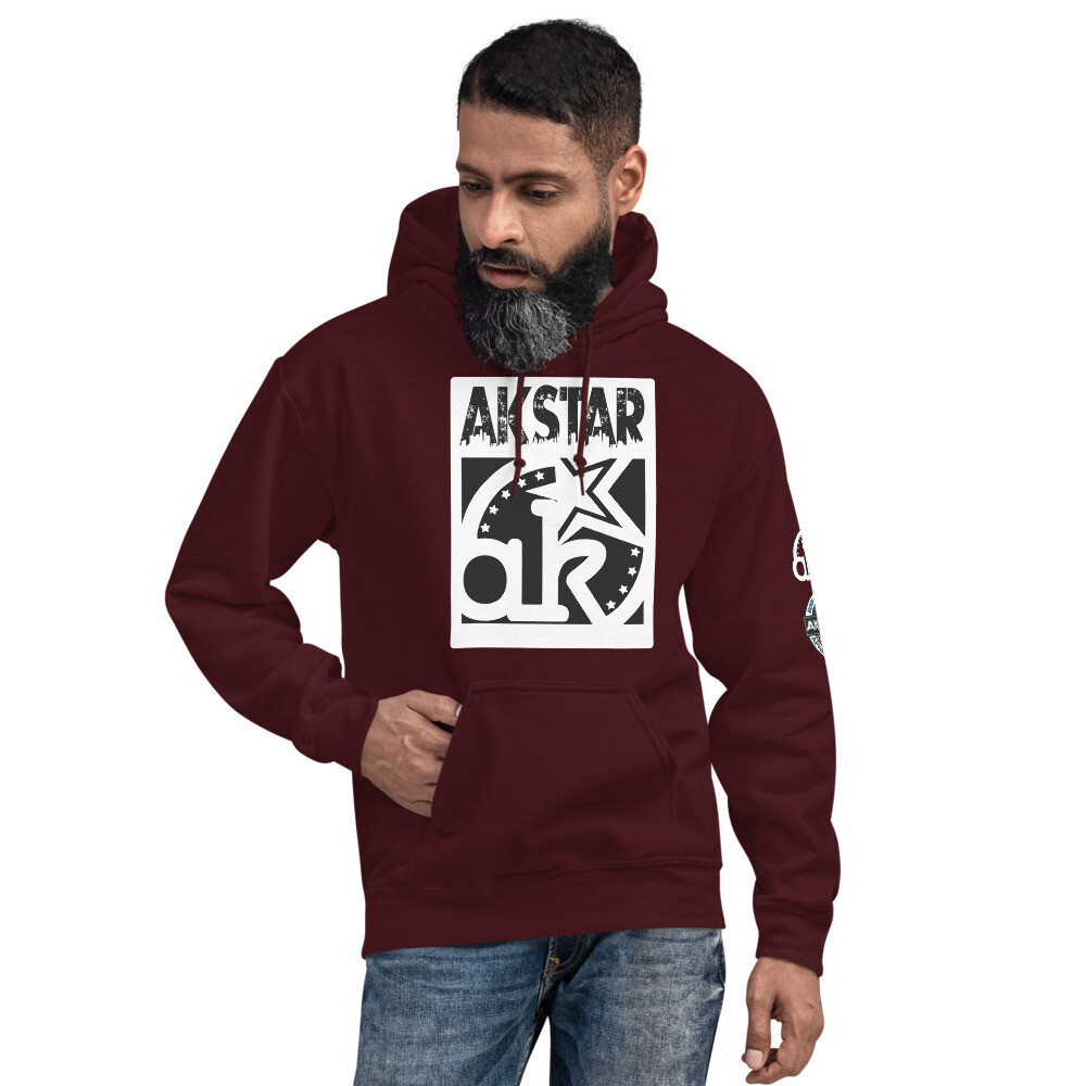 BOAB Bomber Burgundy Hoodie, Size: S