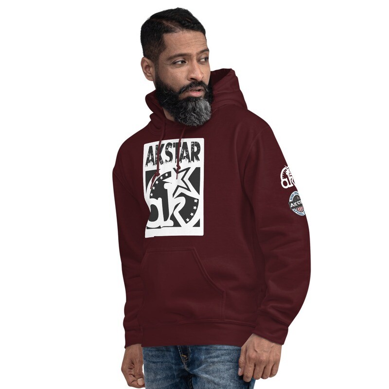 BOAB Bomber Burgundy Hoodie