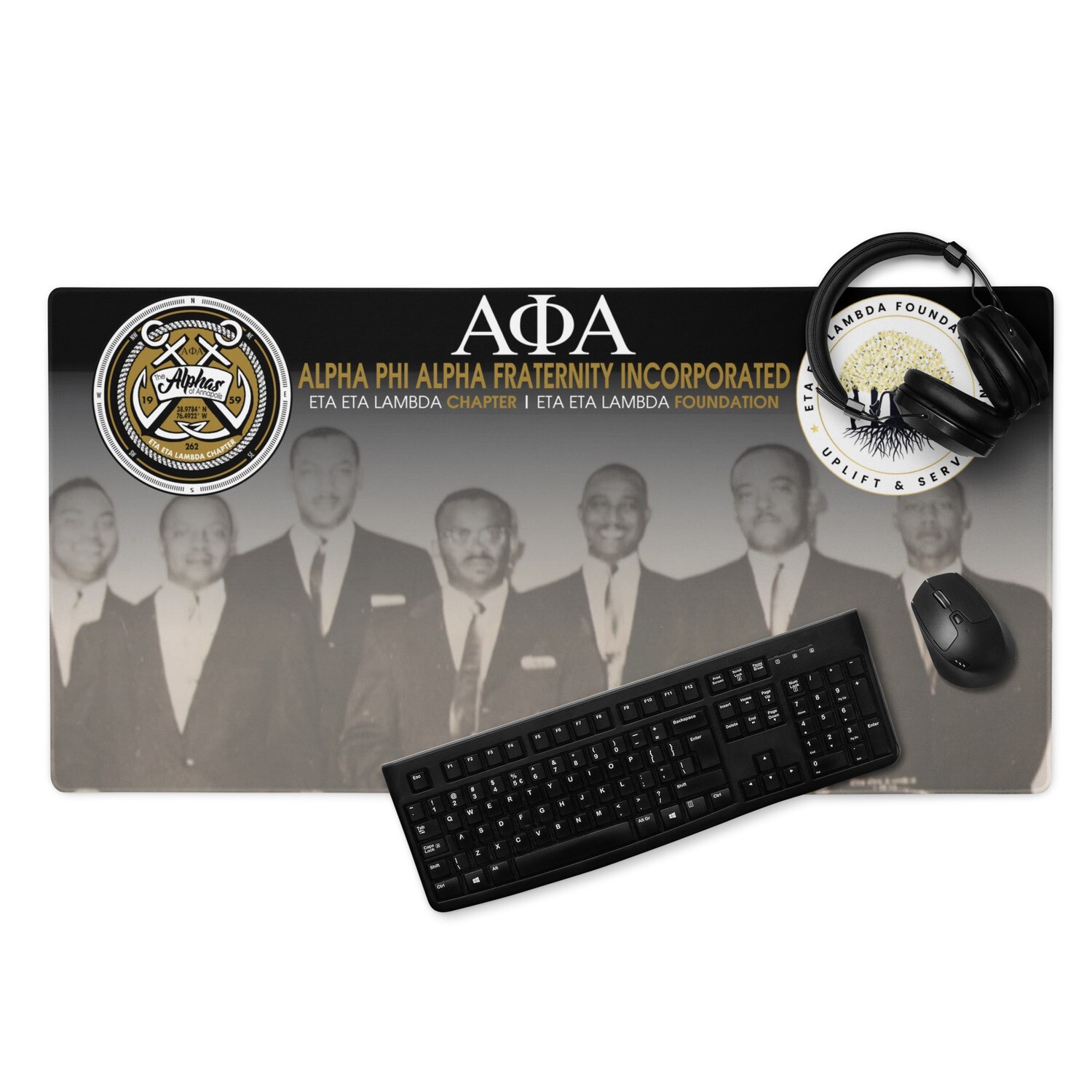 Charter Members Black Mouse Pad