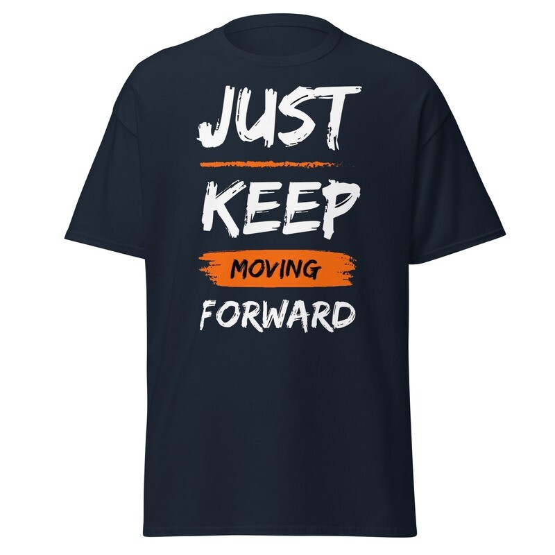 Men&#39;s Moving Forward  Navy T-Shirt