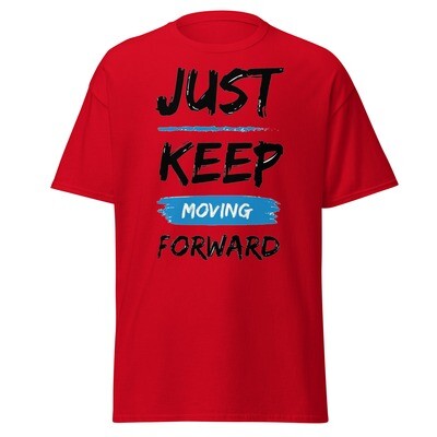 Men's Moving Forward  Red T-Shirt