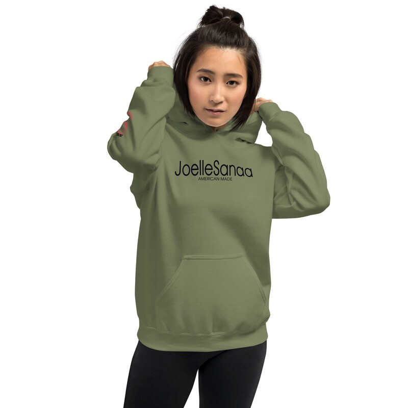 JoelleSanaa American Made Green Hoodie