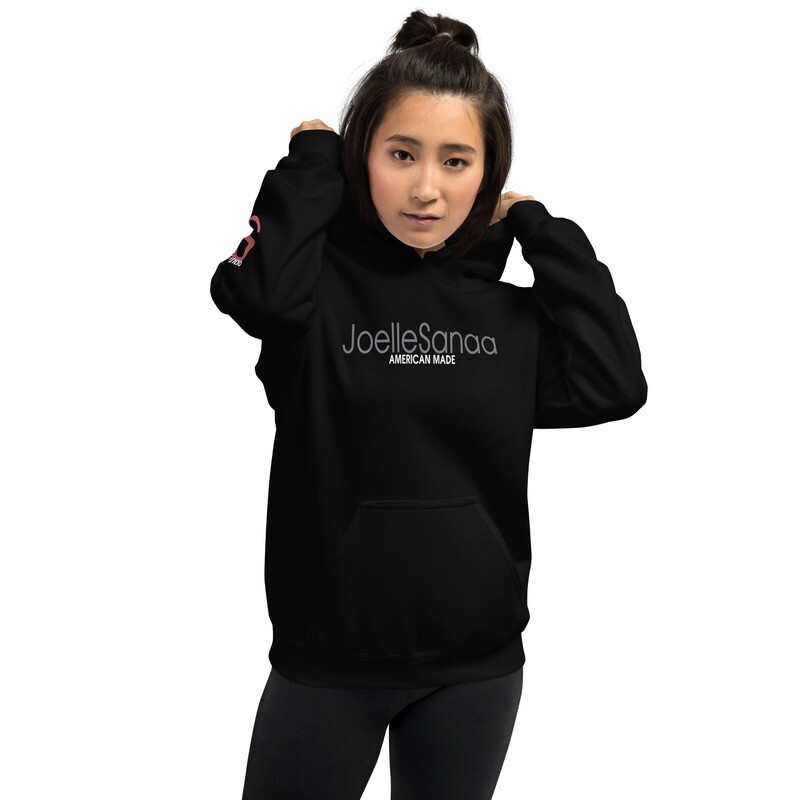 JoelleSanaa American Made Black Hoodie