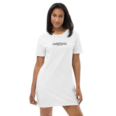 JS White Organic cotton t-shirt dress