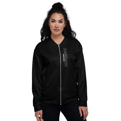 JoelleSanaa Black Bomber Jacket