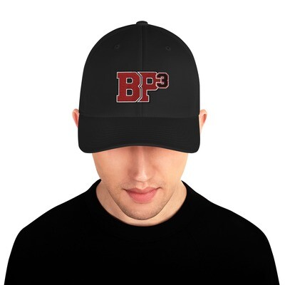 BP3 Black Adult Baseball Cap