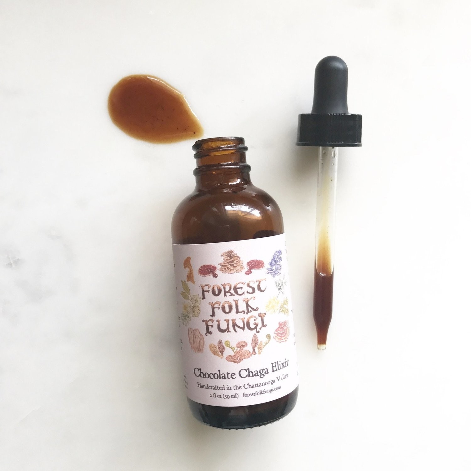 Chocolate Chaga Elixir - 2 fl oz Chocolate Chaga Elixir - 2 fl oz