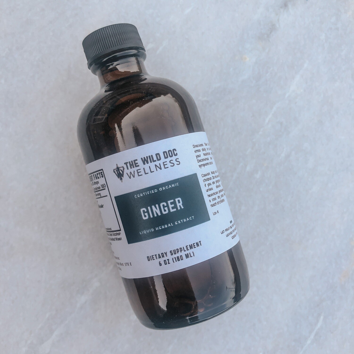 Organic Ginger Root Extract, 6 oz. Organic Ginger Root Extract, 6 oz.