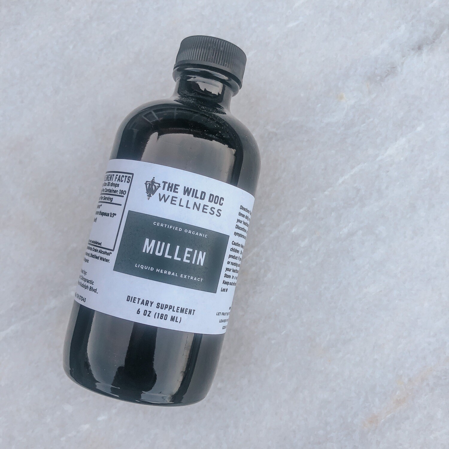 Organic Mullein Extract, 6 oz. Organic Mullein Extract, 6 oz.